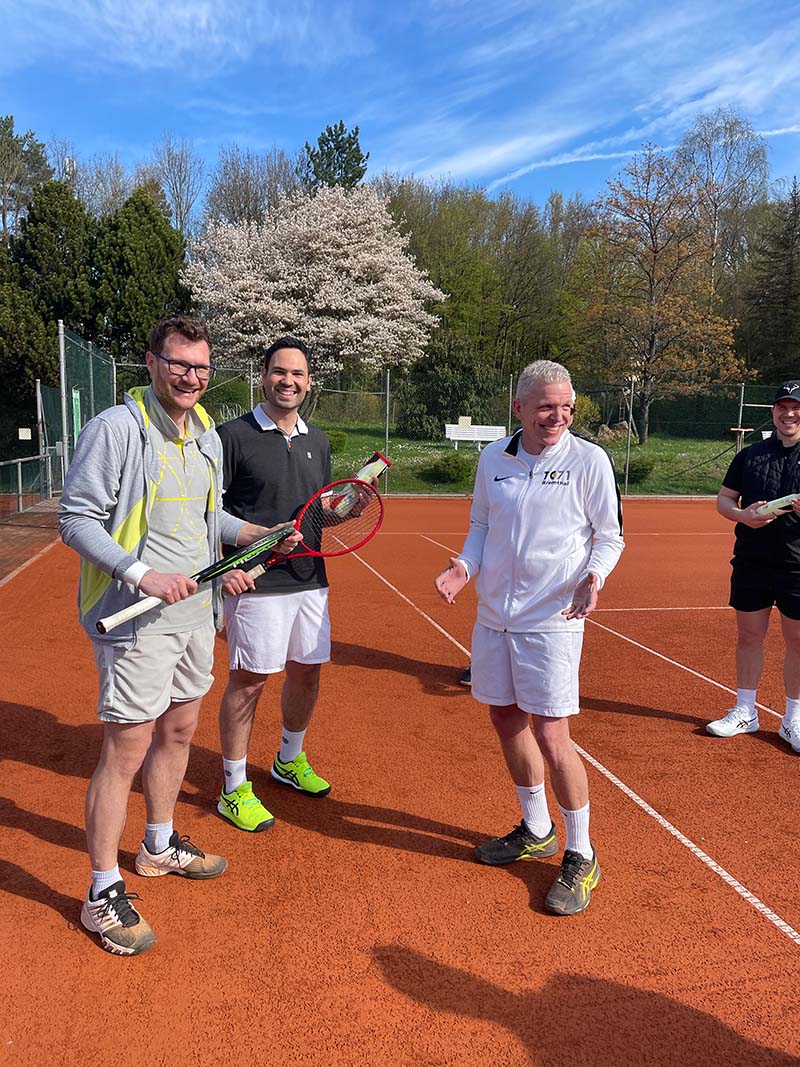 Tennis in Eppstein - Der TC 71 Bremthal spielt die Clubmeisterschaften der Herren aus.